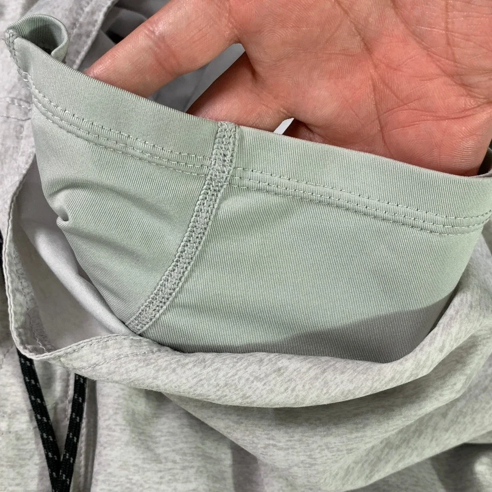 LEGENDS Luka Shorts Men Large Gray Liner 2 In 1 Performance Stretch Gym Running - Picture 4 of 9